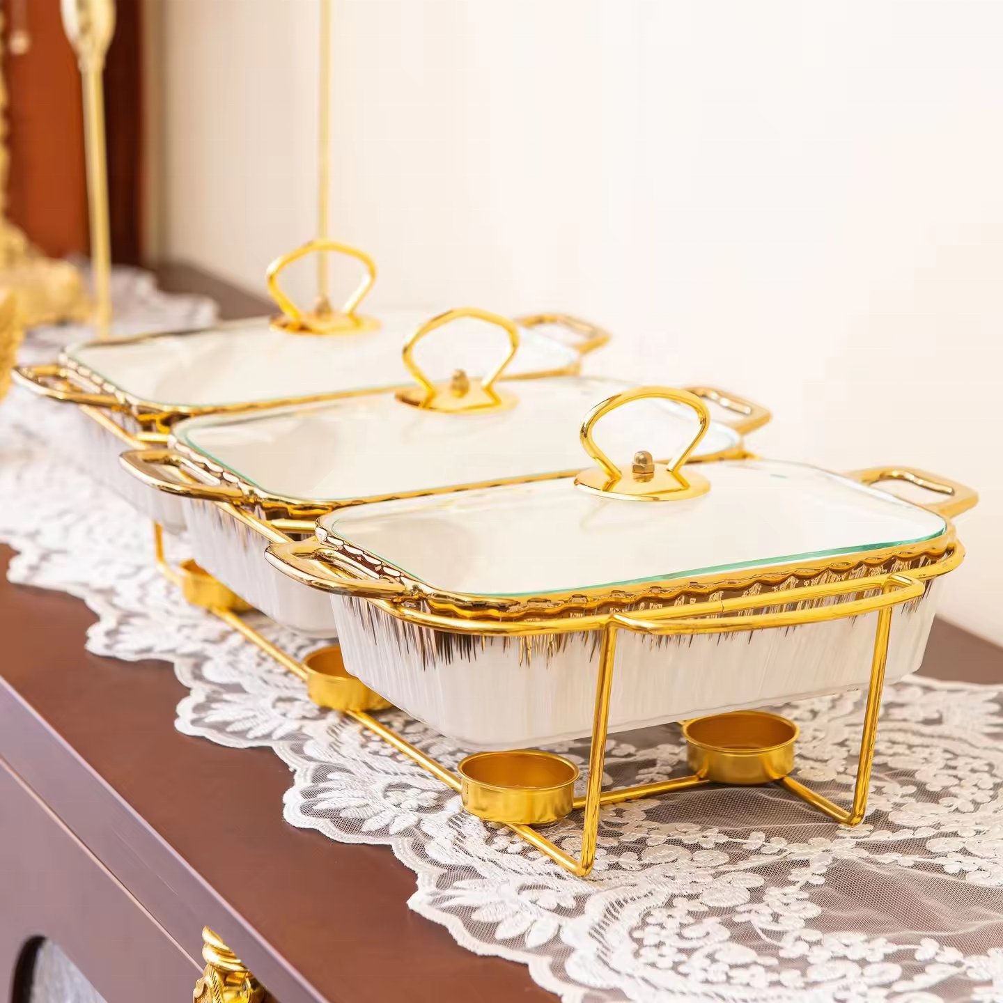 Ceramic Chafing Dish