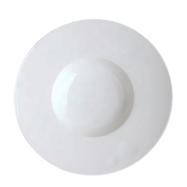 Ceramic Porcelain Round Soup Plate