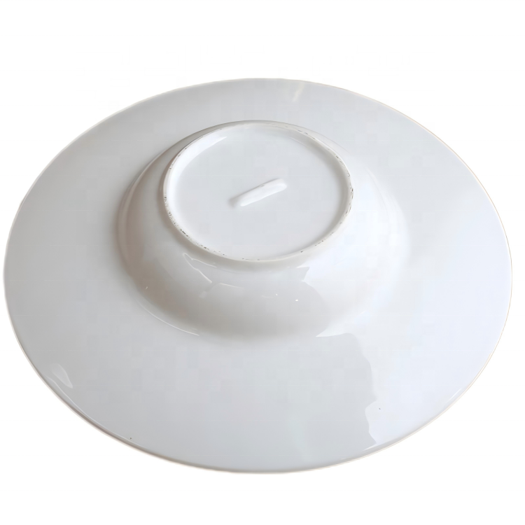 Ceramic Porcelain Round Soup Plate