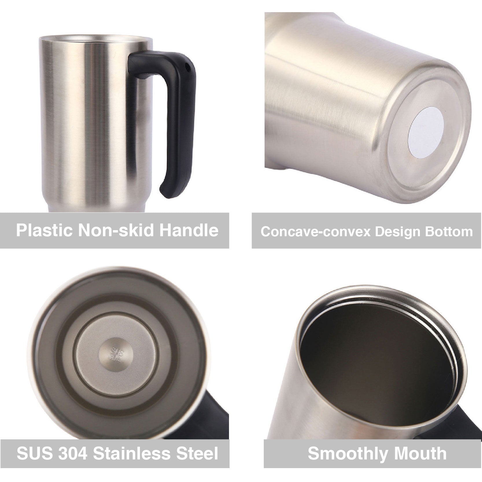 Mug With Lid and Straw